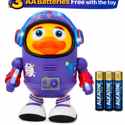 Duck Space Dancing Toy for kids with Light and Sound Effects