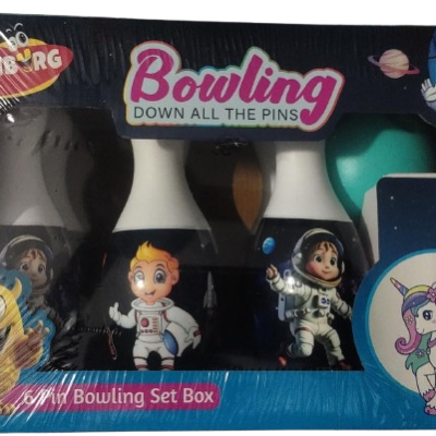 Bowling Play Toy Set with 6 Bottles and 1 Ball Game for Kids Bowling