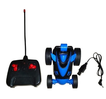 Rechargeable 360° Rotating & Rolling Stunt Car for Kids