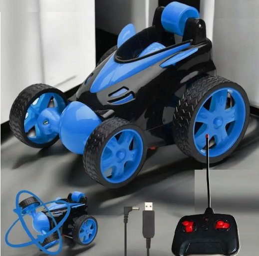 Rechargeable 360° Rotating & Rolling Stunt Car for Kids