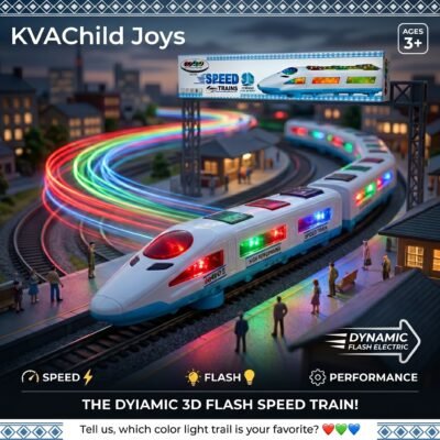 Dynamic 3D Flash Speed Train